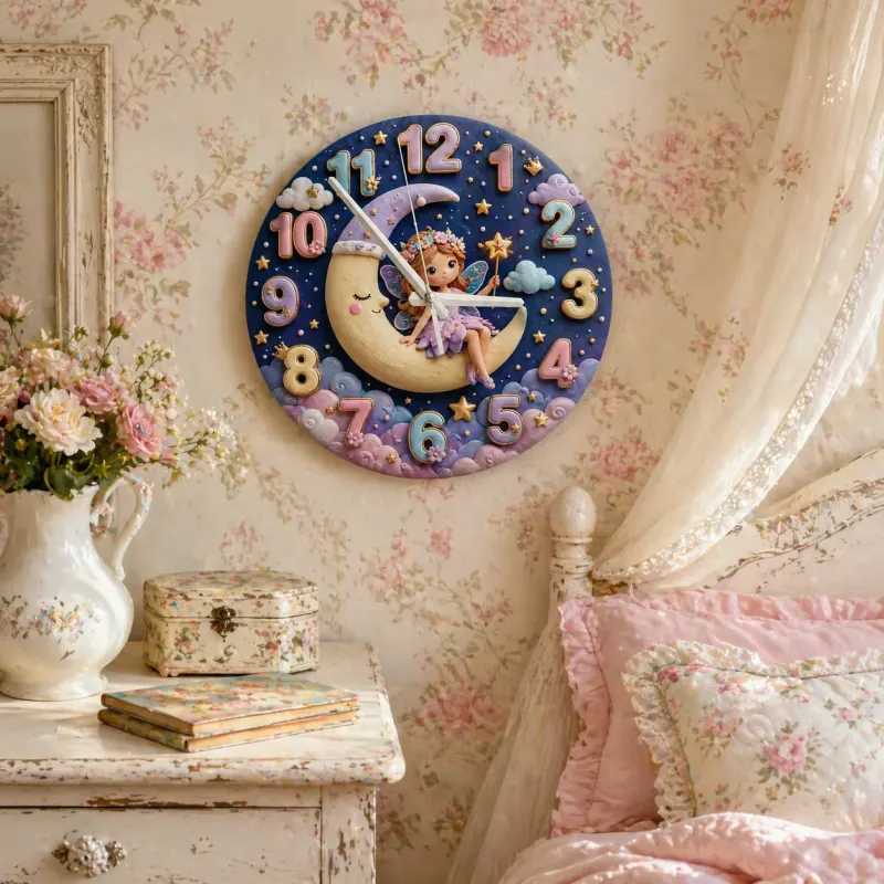 Whimsical Little Girl Birthday Gift Art