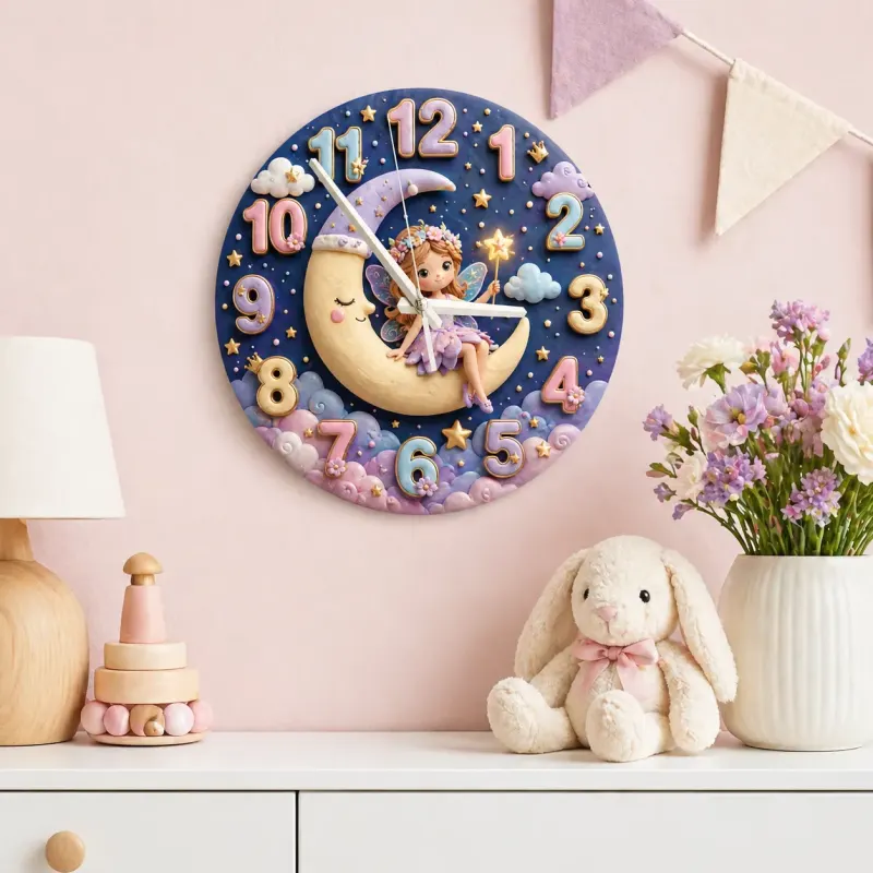 Whimsical Little Girl Birthday Gift Art