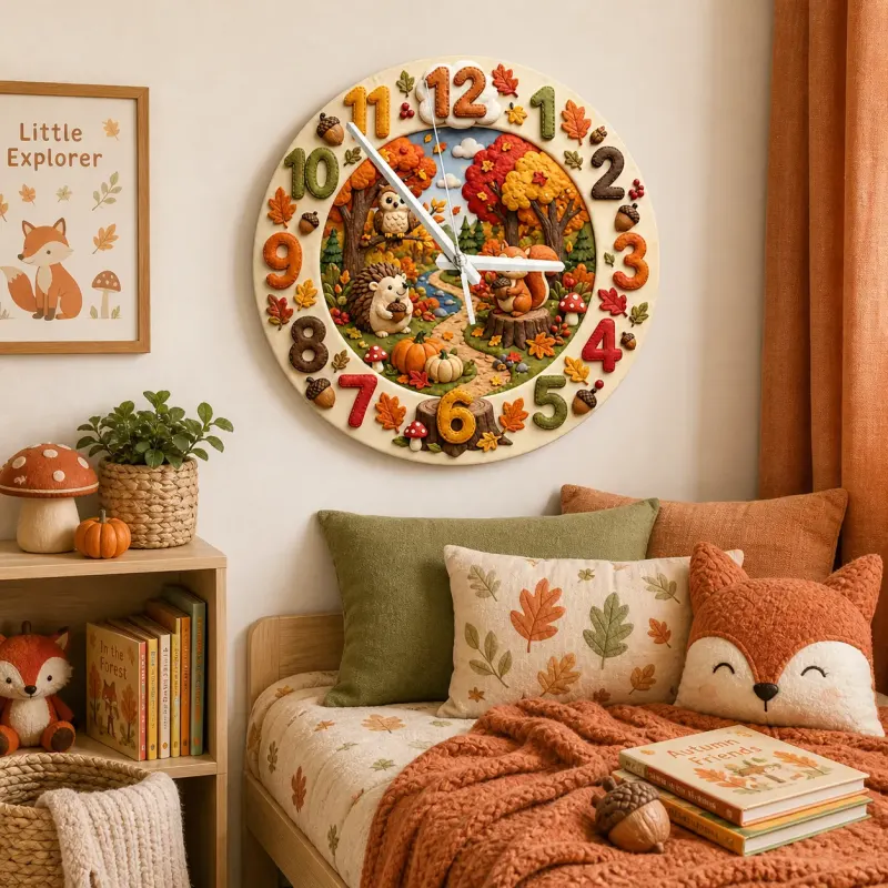 Fall Forest Nursery Decor