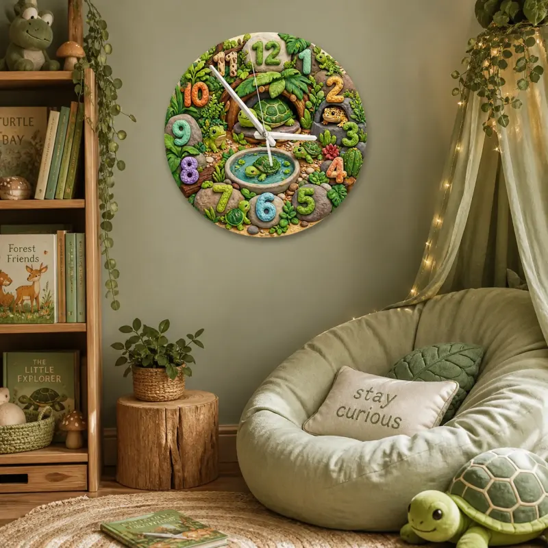 Lush Jungle Reptile Nursery Decor