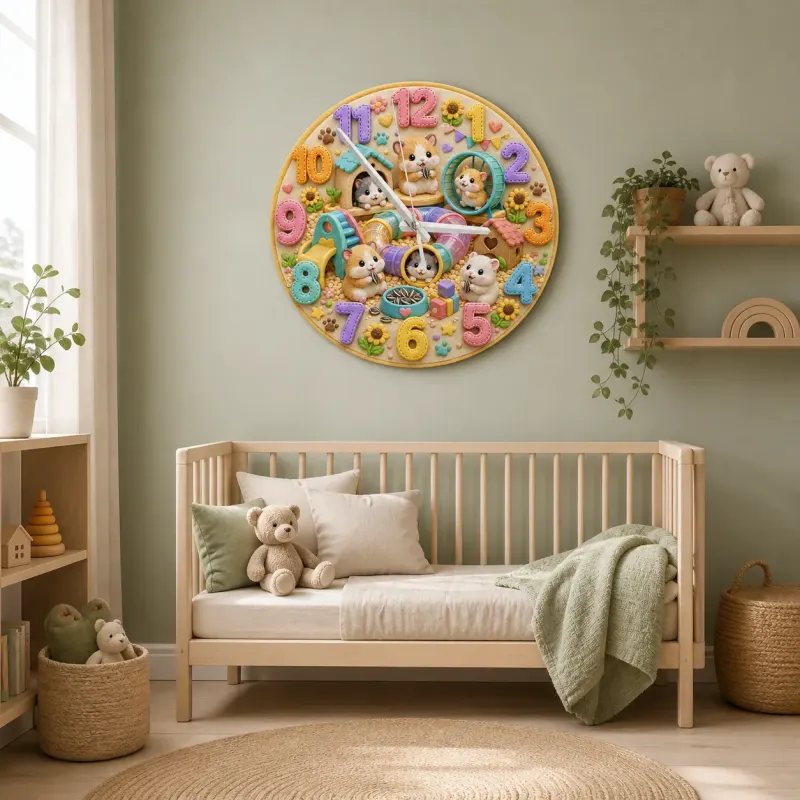 Pastel Animal Nursery Decor