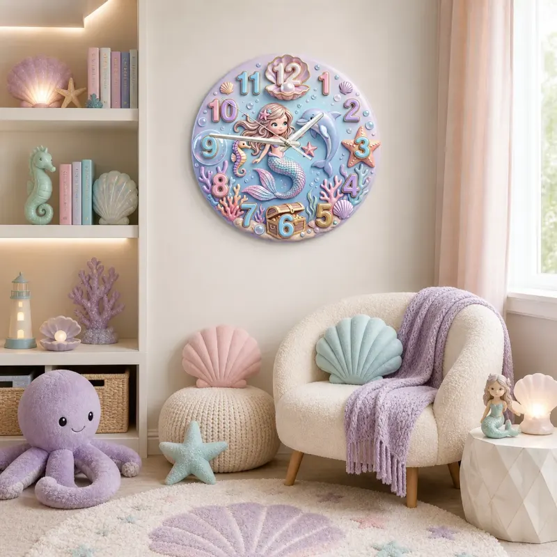 Pastel Ocean Nursery Decor