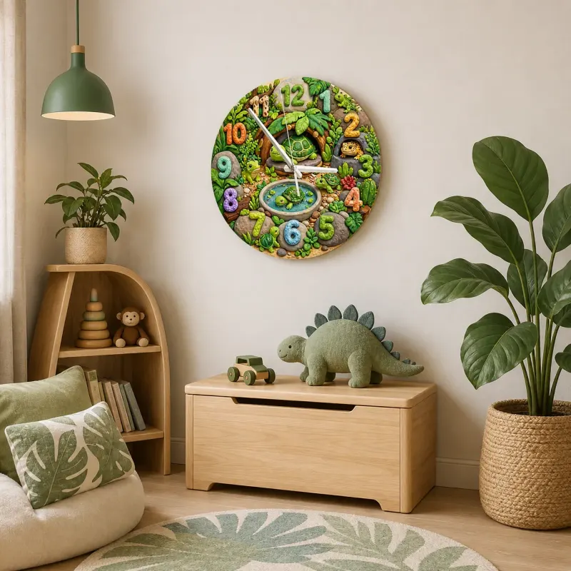 Lush Jungle Reptile Nursery Decor