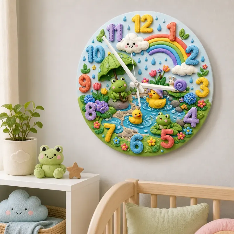 Rainbow Nursery Wall Decor