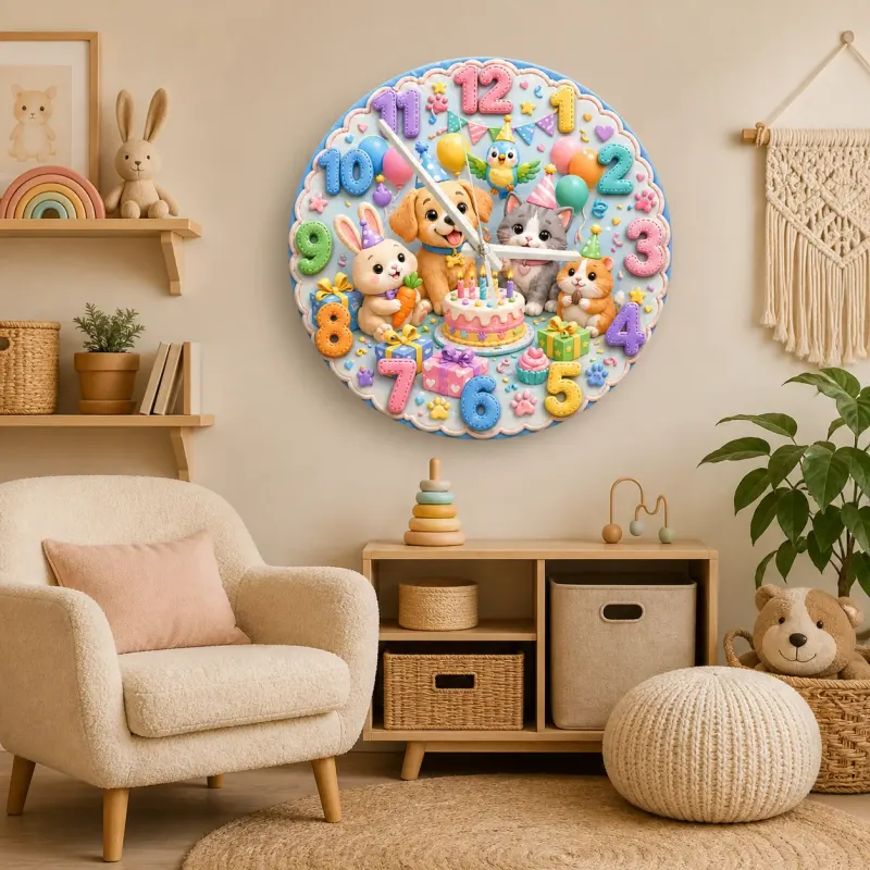 Puppy Cat Bunny Nursery Decor