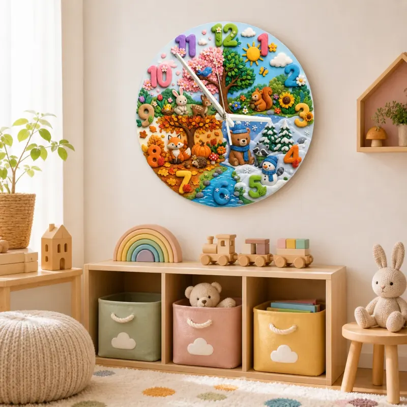 Whimsical Nature Nursery Room Decor