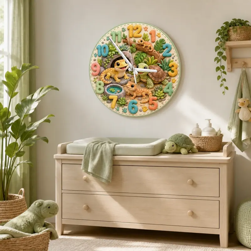 Desert Lizard Nursery Decor