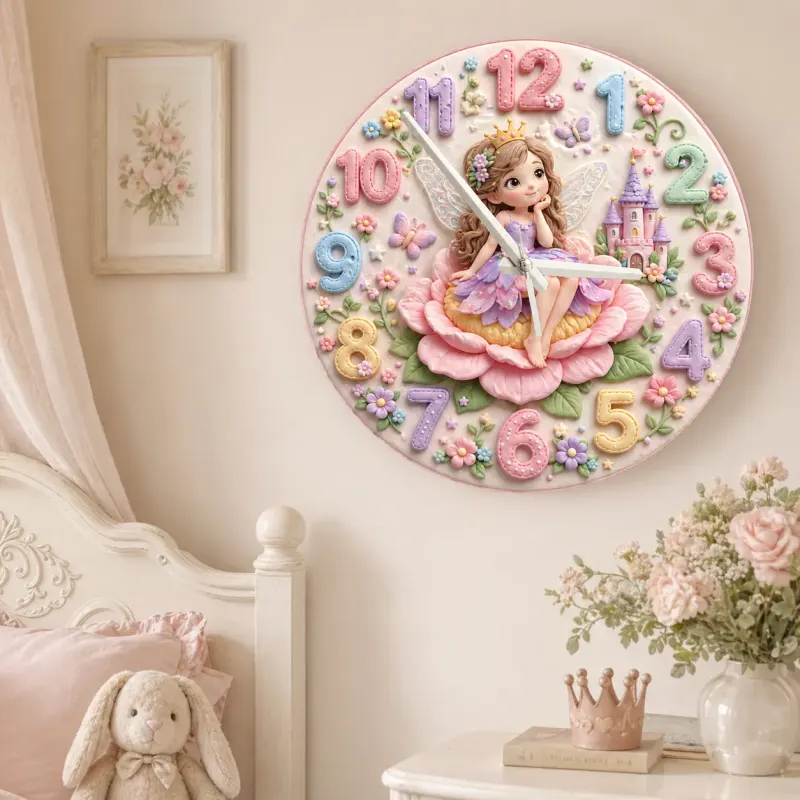 Baby Girl Nursery Gift Keepsake Art