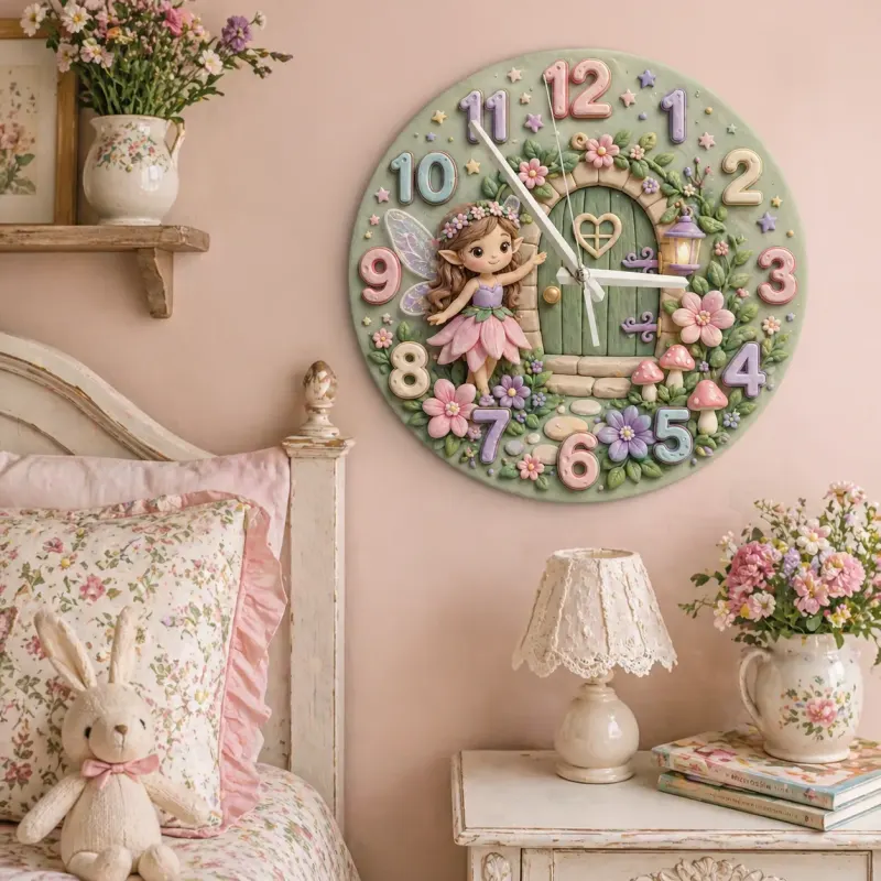 Baby Girl Room Birthday Gift Art
