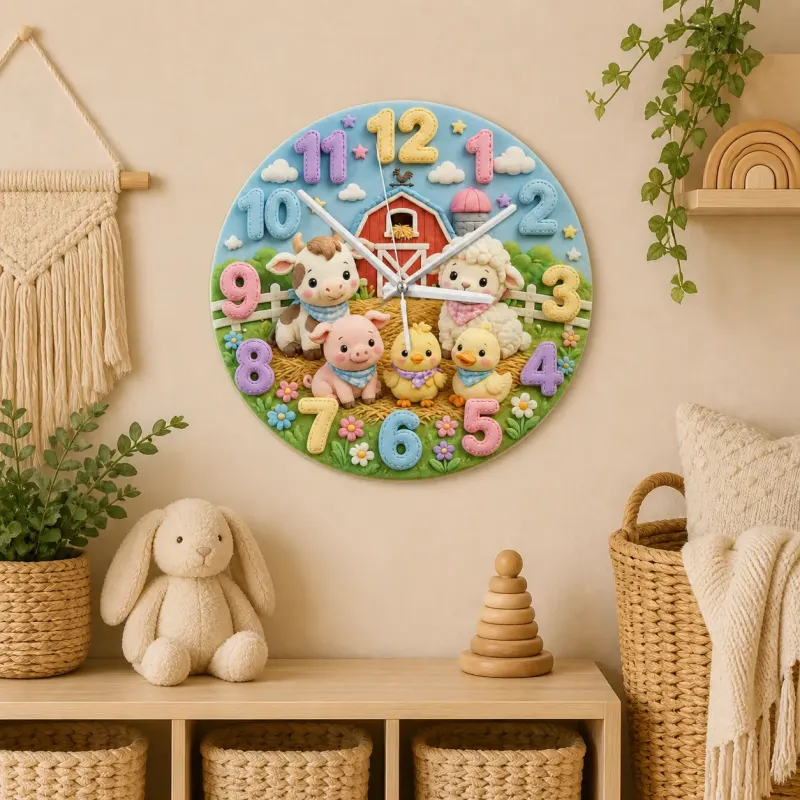 Pastel Barnyard Nursery Decor