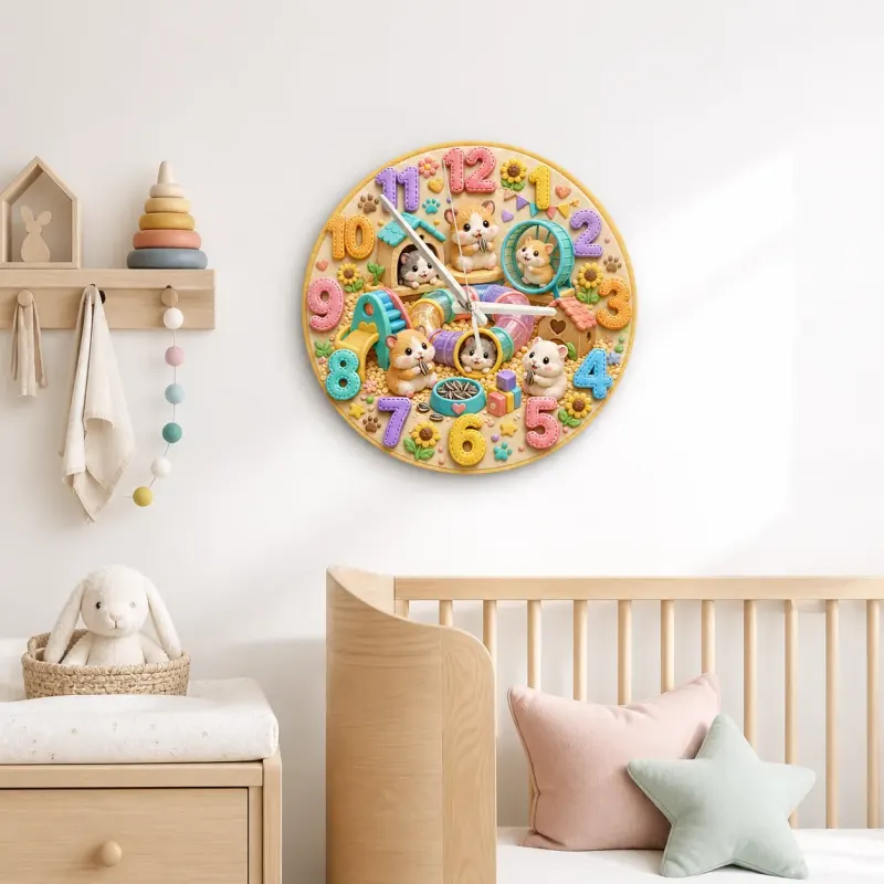 Pastel Animal Nursery Decor