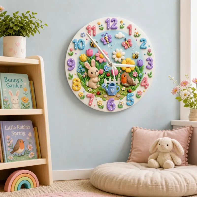 Pastel Floral Woodland Nursery Decor