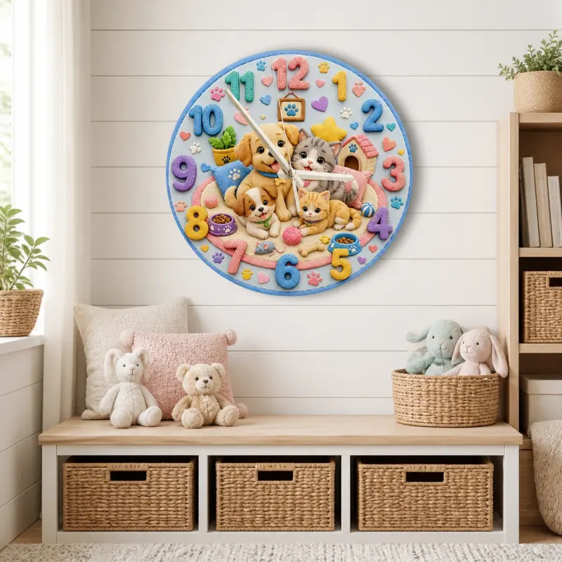 Playful Pet Theme Nursery Decor