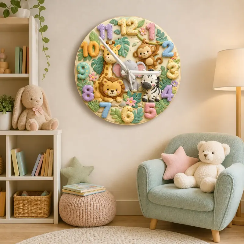 Cute Jungle Nursery Decor