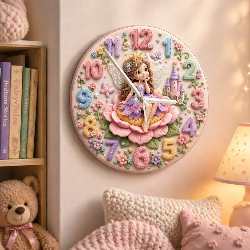 Baby Girl Nursery Gift Keepsake Art