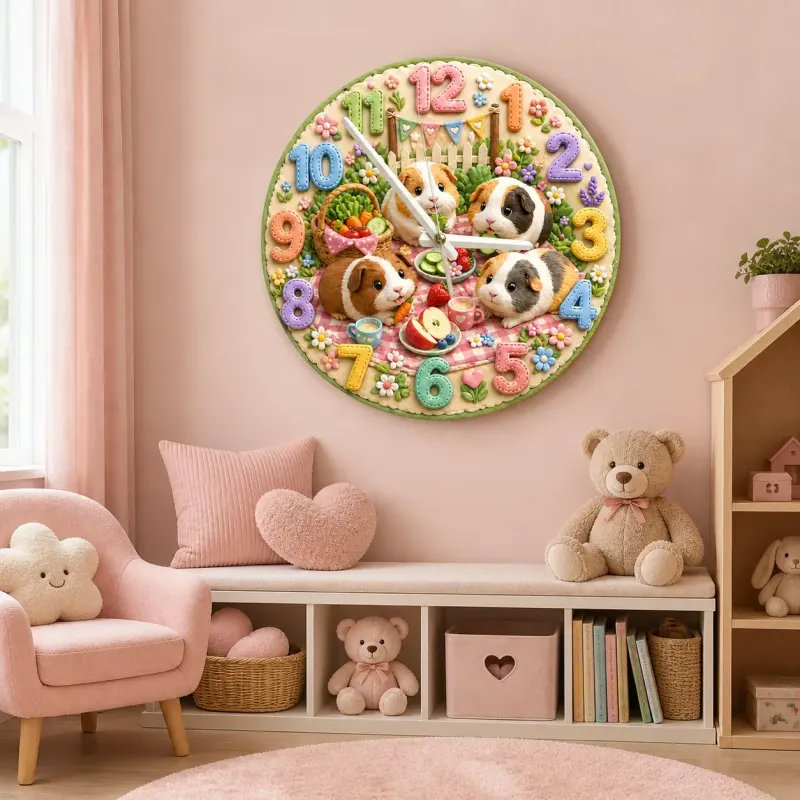 Whimsical Pastel Animal Nursery Decor