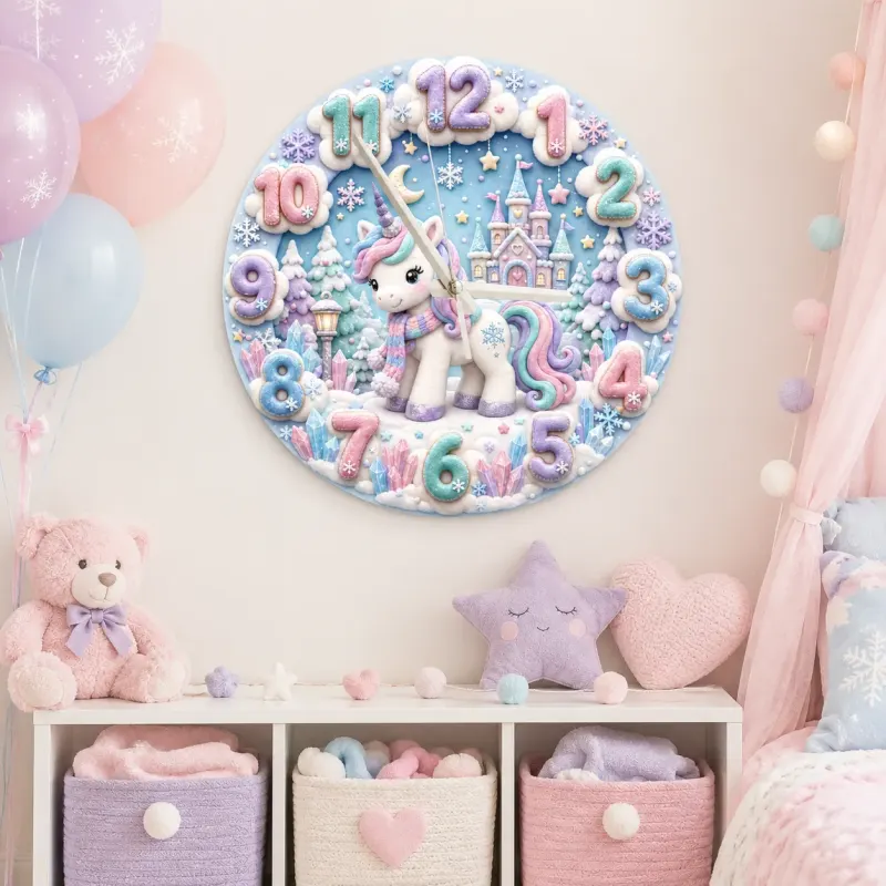 Pastel Fairy Tale Castle Nursery Decor