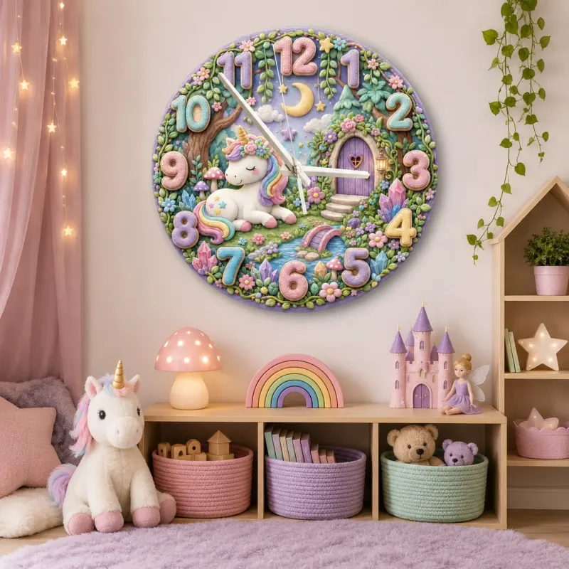 Pastel Fairy Garden Nursery Decor