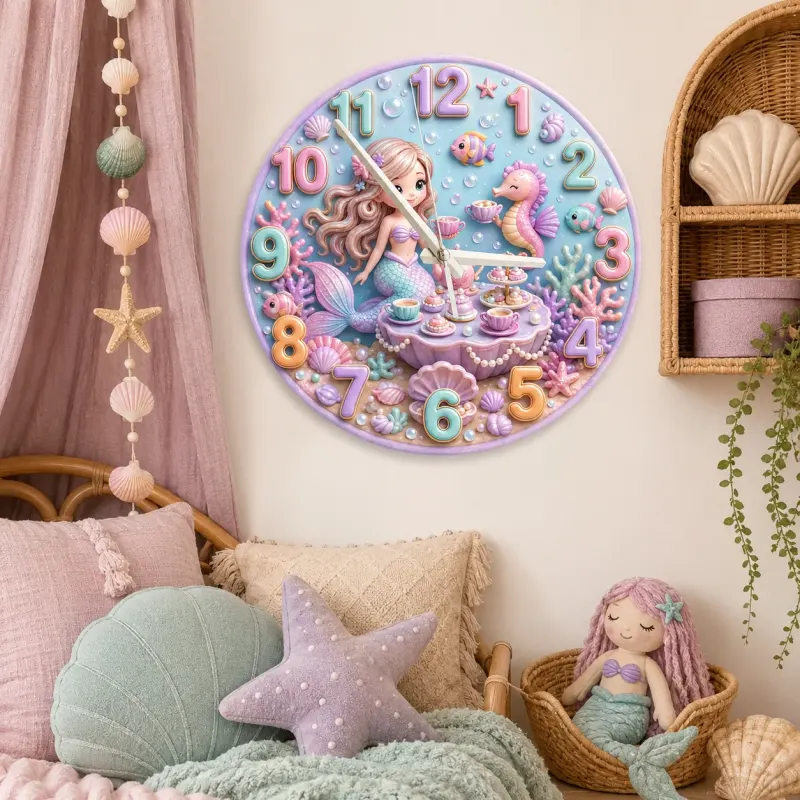 Pastel Under The Sea Nursery Decor
