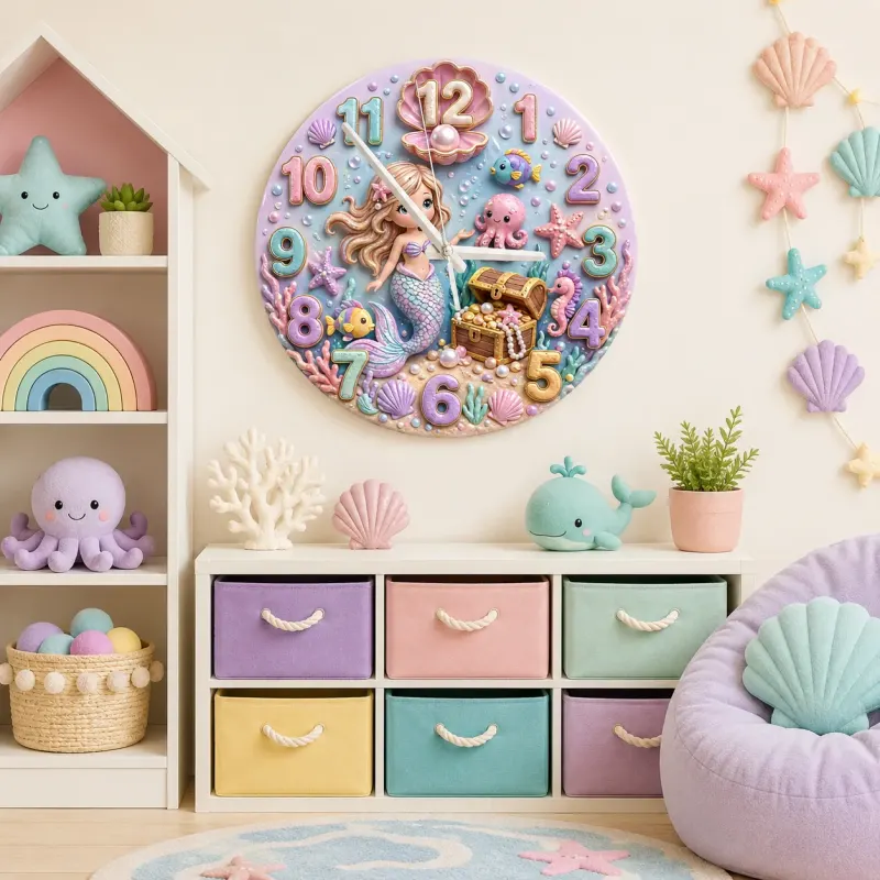 Magical Baby Girl Bedroom Birthday Gift Art