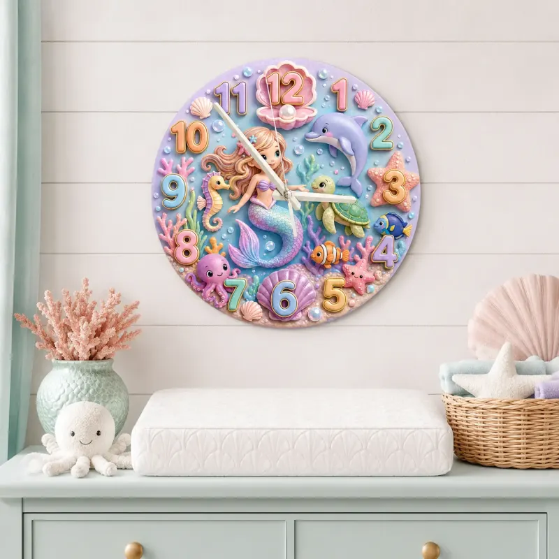 Cute Ocean Animal Nursery Decor