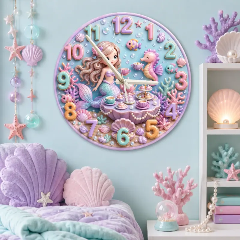 Pastel Under The Sea Nursery Decor