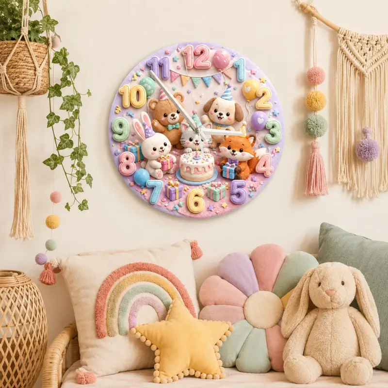 Pastel Woodland Nursery Decor