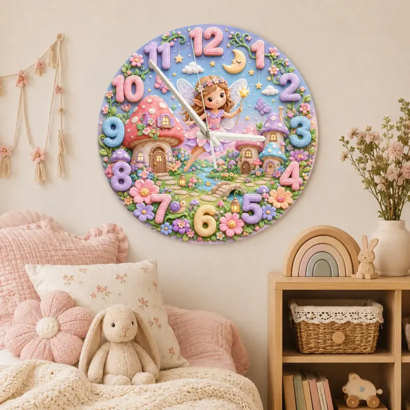 Pastel Enchanted Garden Nursery Decor