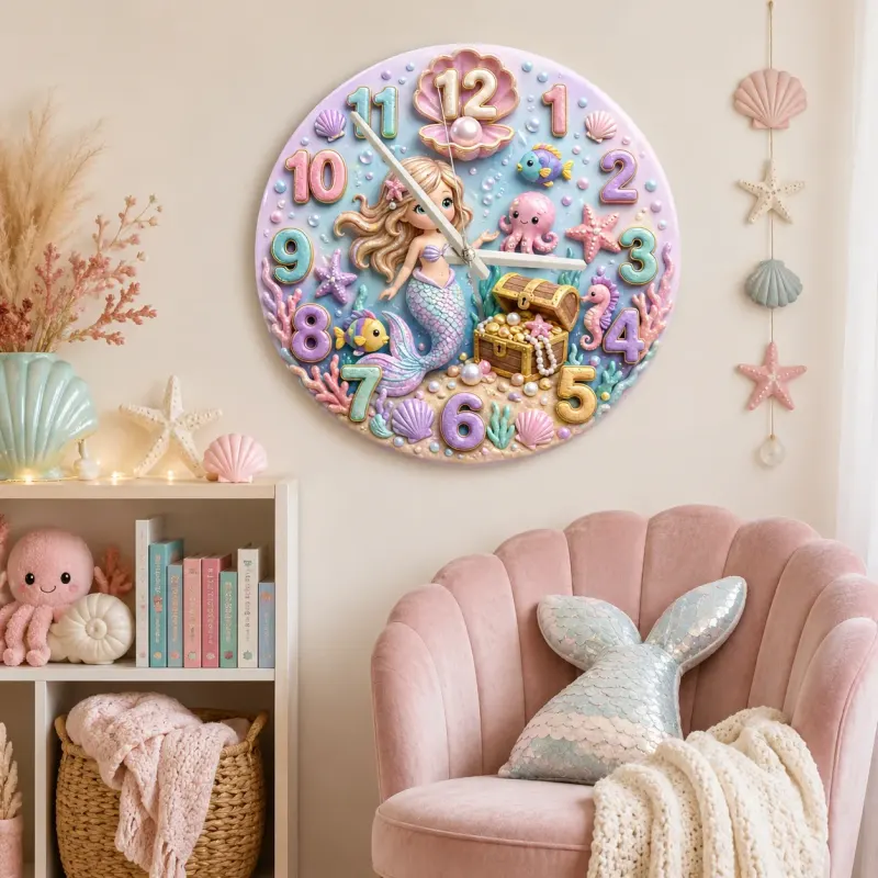 Magical Baby Girl Bedroom Birthday Gift Art