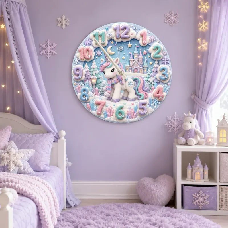 Pastel Fairy Tale Castle Nursery Decor