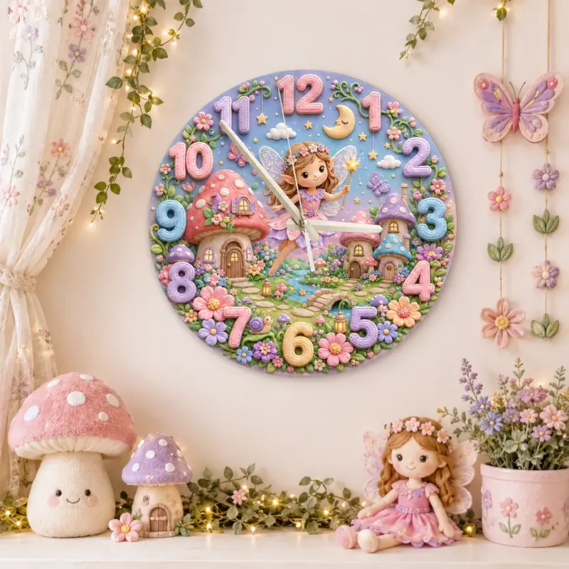 Pastel Enchanted Garden Nursery Decor