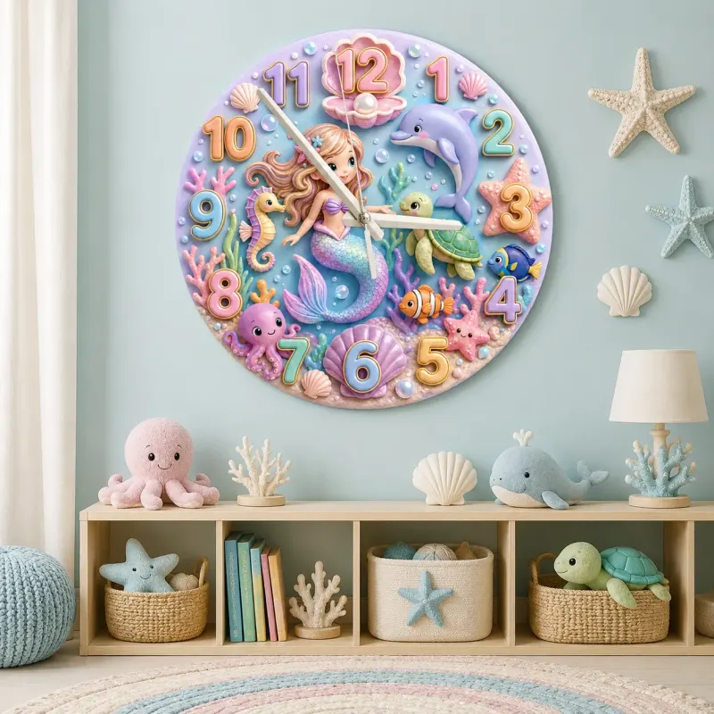 Cute Ocean Animal Nursery Decor