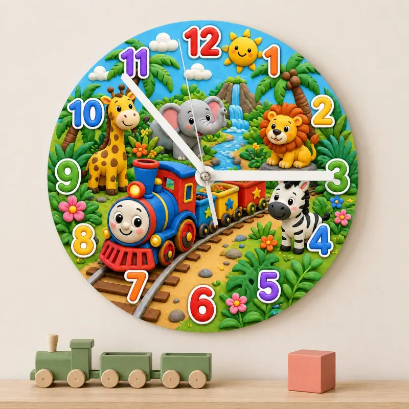 Wild Jungle Animal Nursery Decor
