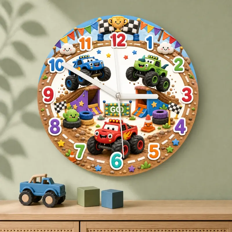 Boys Playroom Vehicle Decor