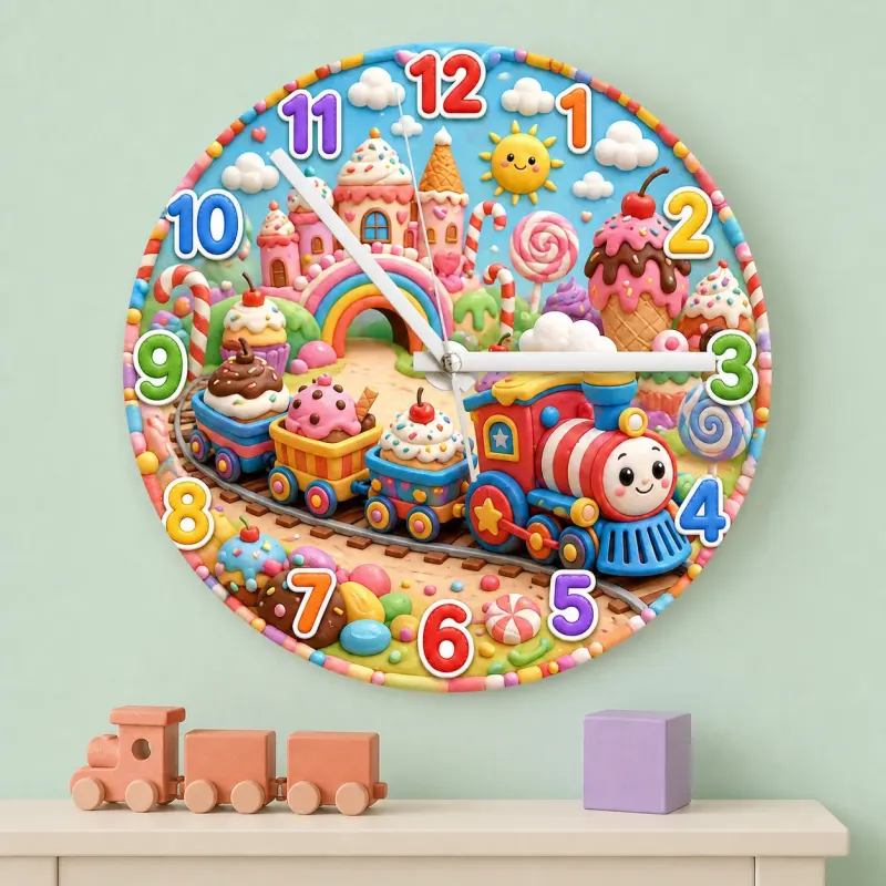 Whimsical Playroom Art Gift for Girls & Boys