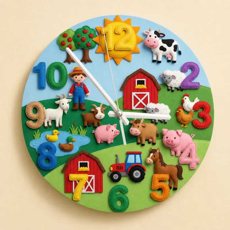 Tractor Baby Shower Gift For Little Boys & Girls