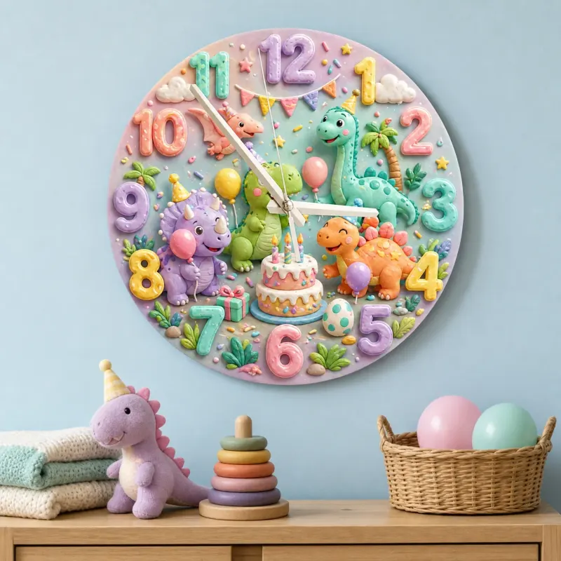 Sweet Baby Dino Nursery Decor