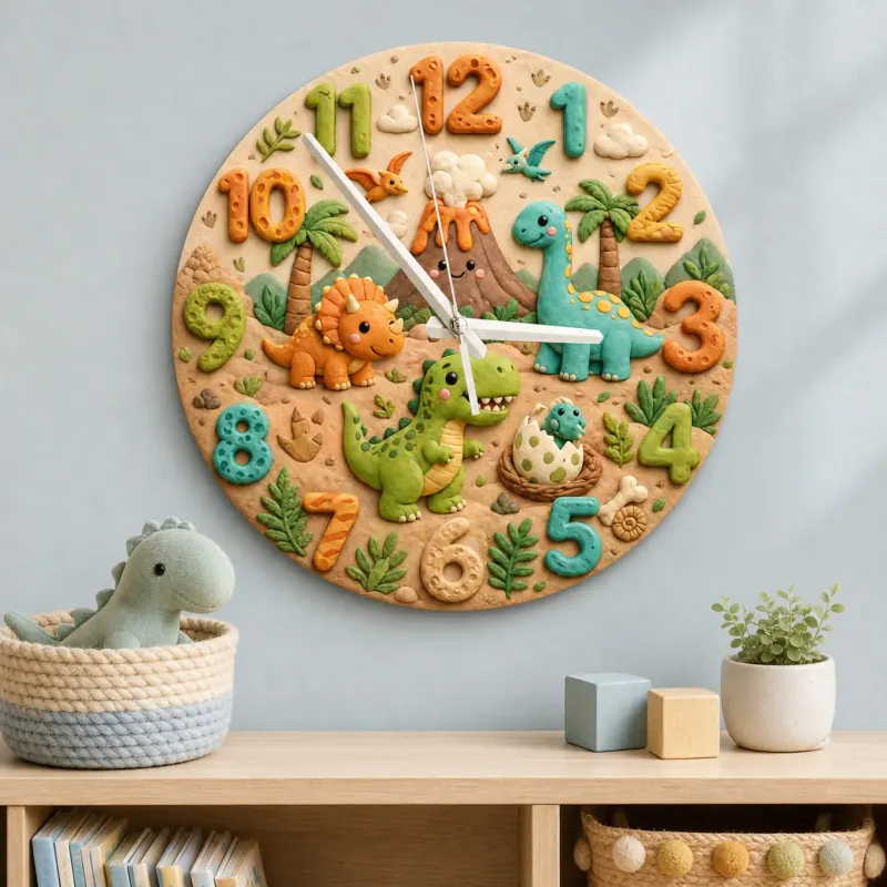 Prehistoric T-Rex Nursery Decor