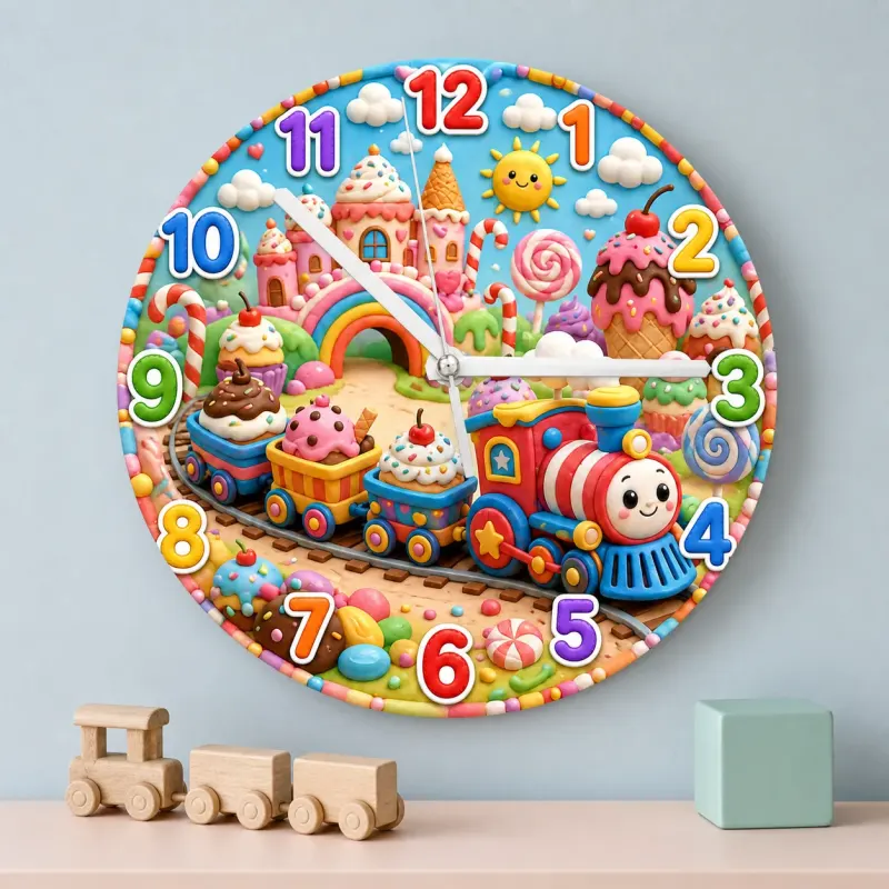Whimsical Playroom Art Gift for Girls & Boys