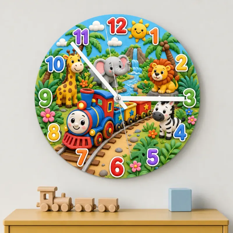 Wild Jungle Animal Nursery Decor
