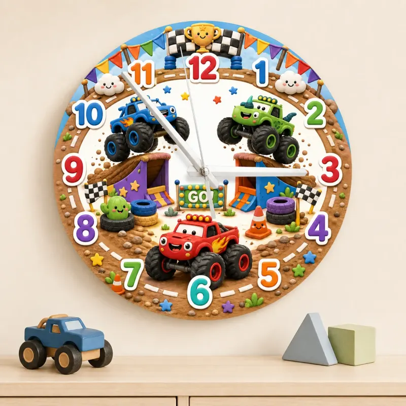 Boys Playroom Vehicle Decor