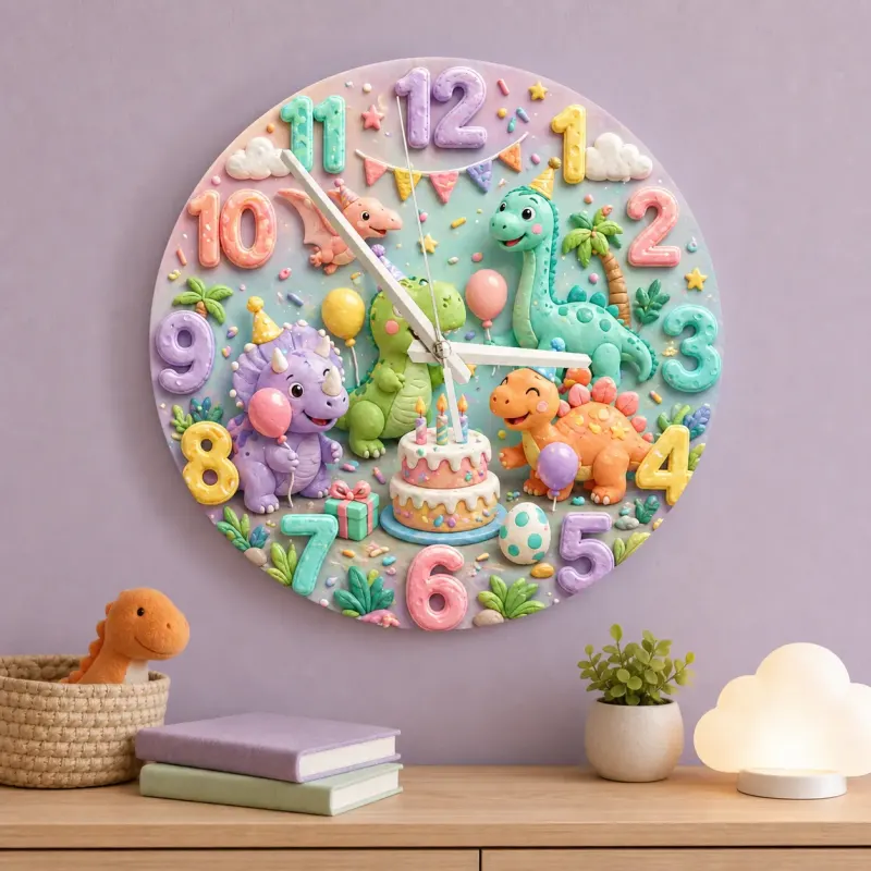 Sweet Baby Dino Nursery Decor