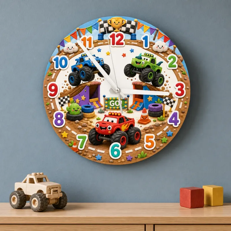 Boys Playroom Vehicle Decor