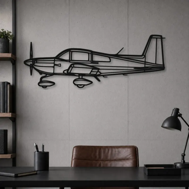 Insegna in metallo silhouette AG-5B Tiger