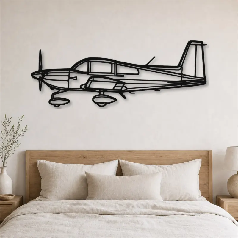 Insegna in metallo silhouette AG-5B Tiger