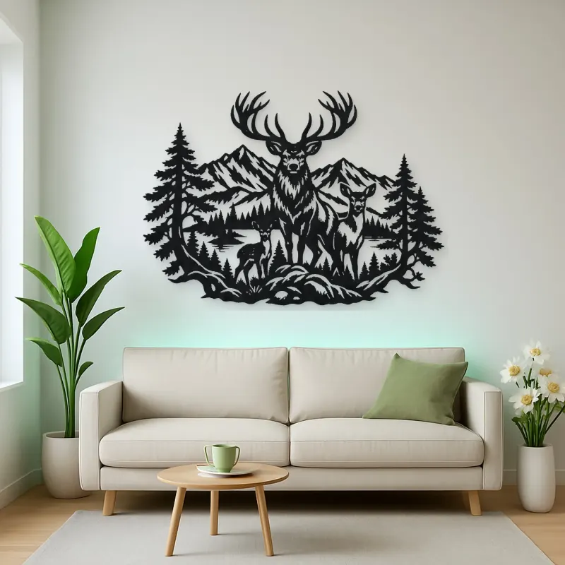 Nature Silhouette Decor