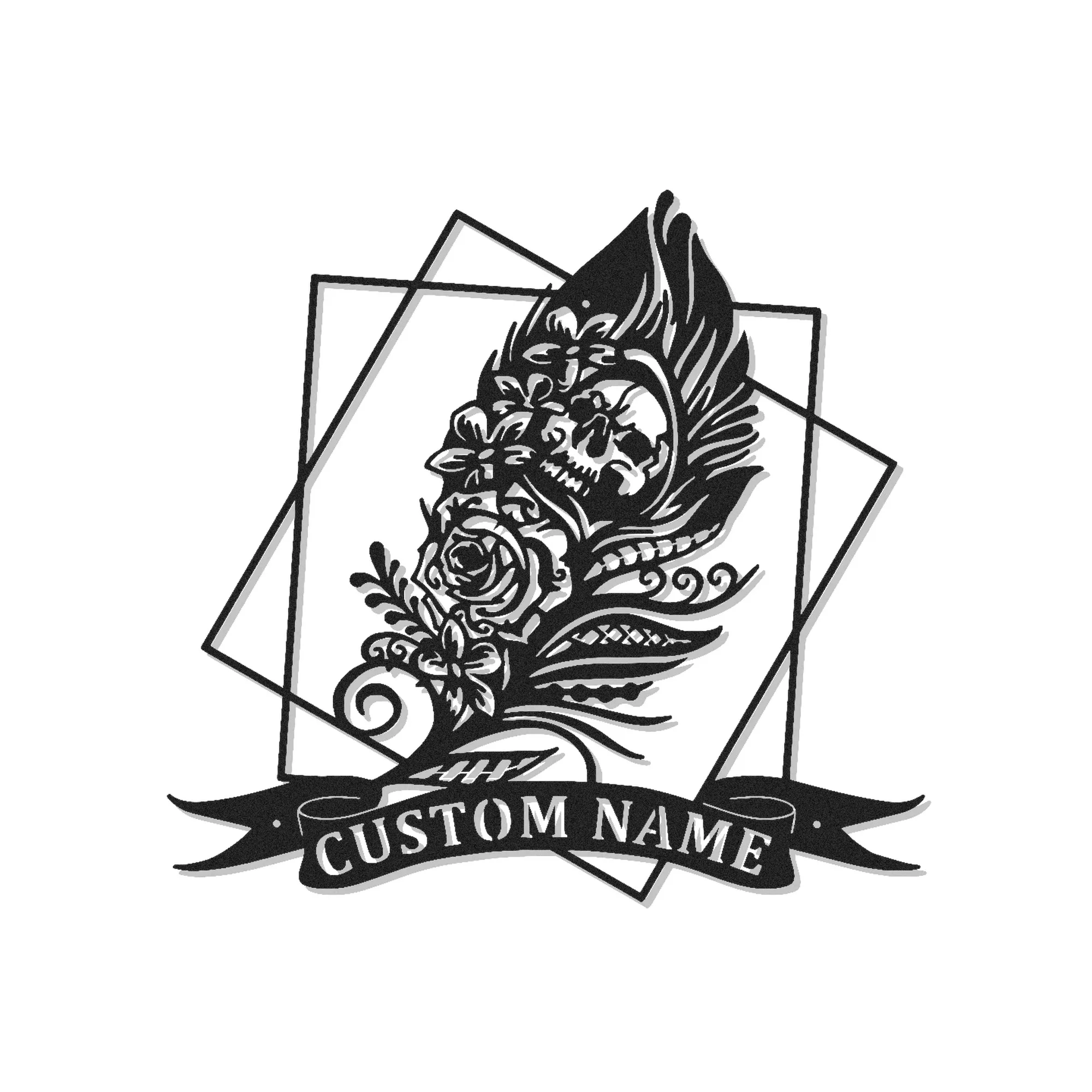 Compra Arte de Pared de Metal Cortado con Láser Personalizado y Señales Comerciales
