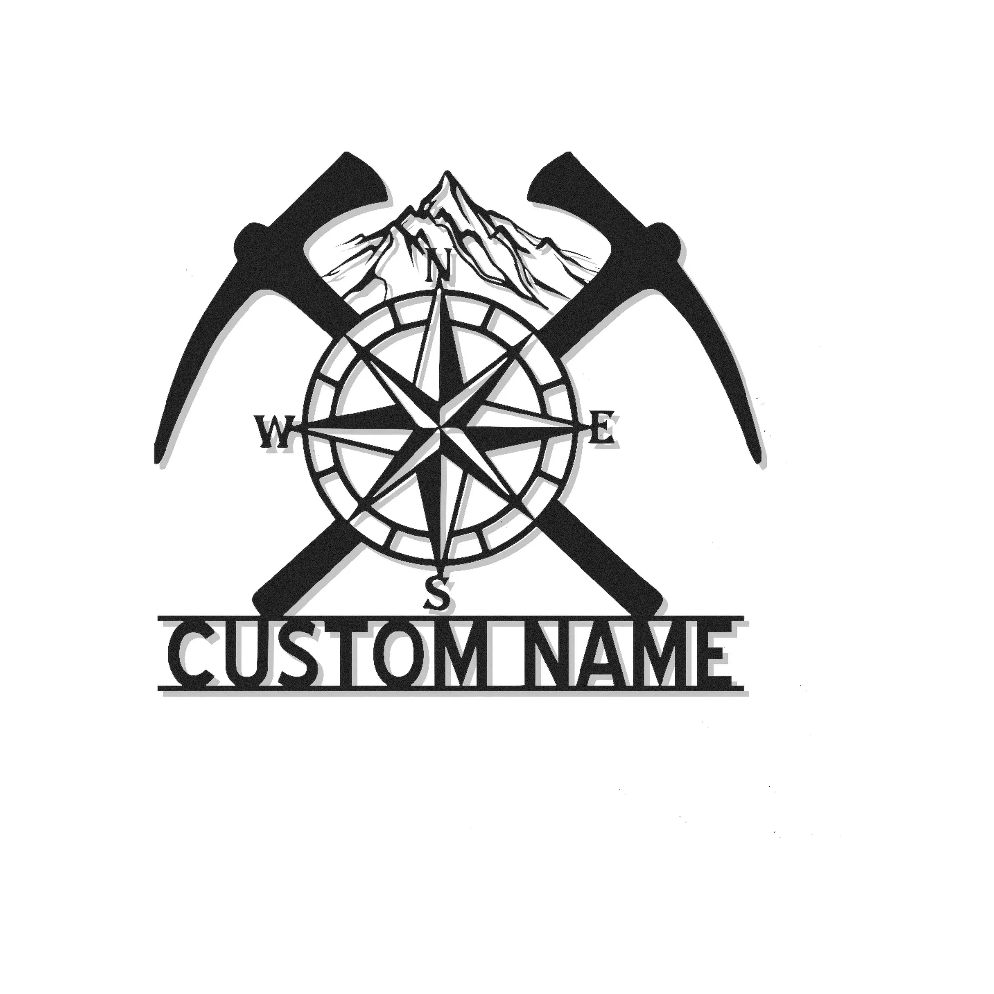 Compra Arte de Pared de Metal Cortado con Láser Personalizado y Señales Comerciales