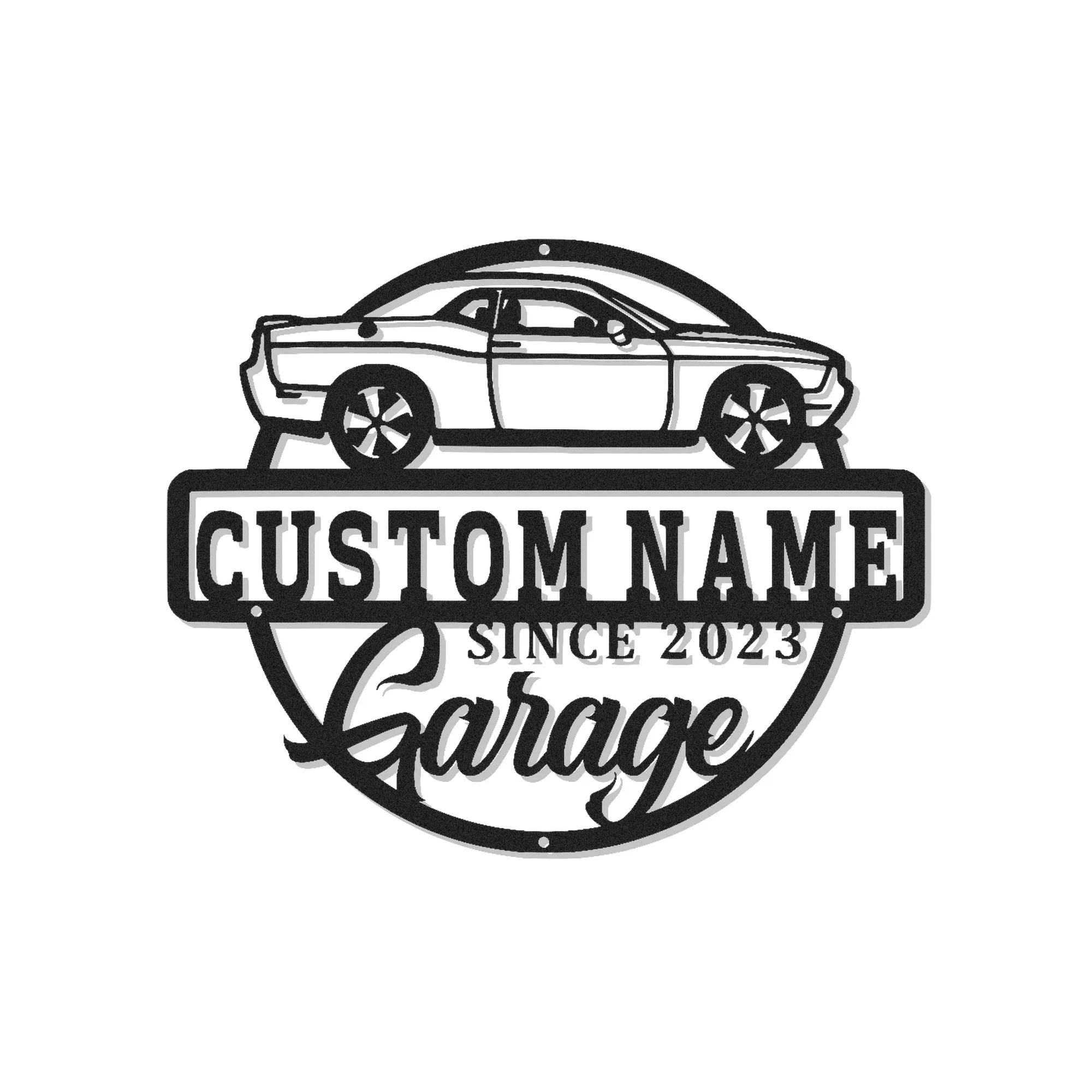 Compra Arte de Pared de Metal Cortado con Láser Personalizado y Señales Comerciales
