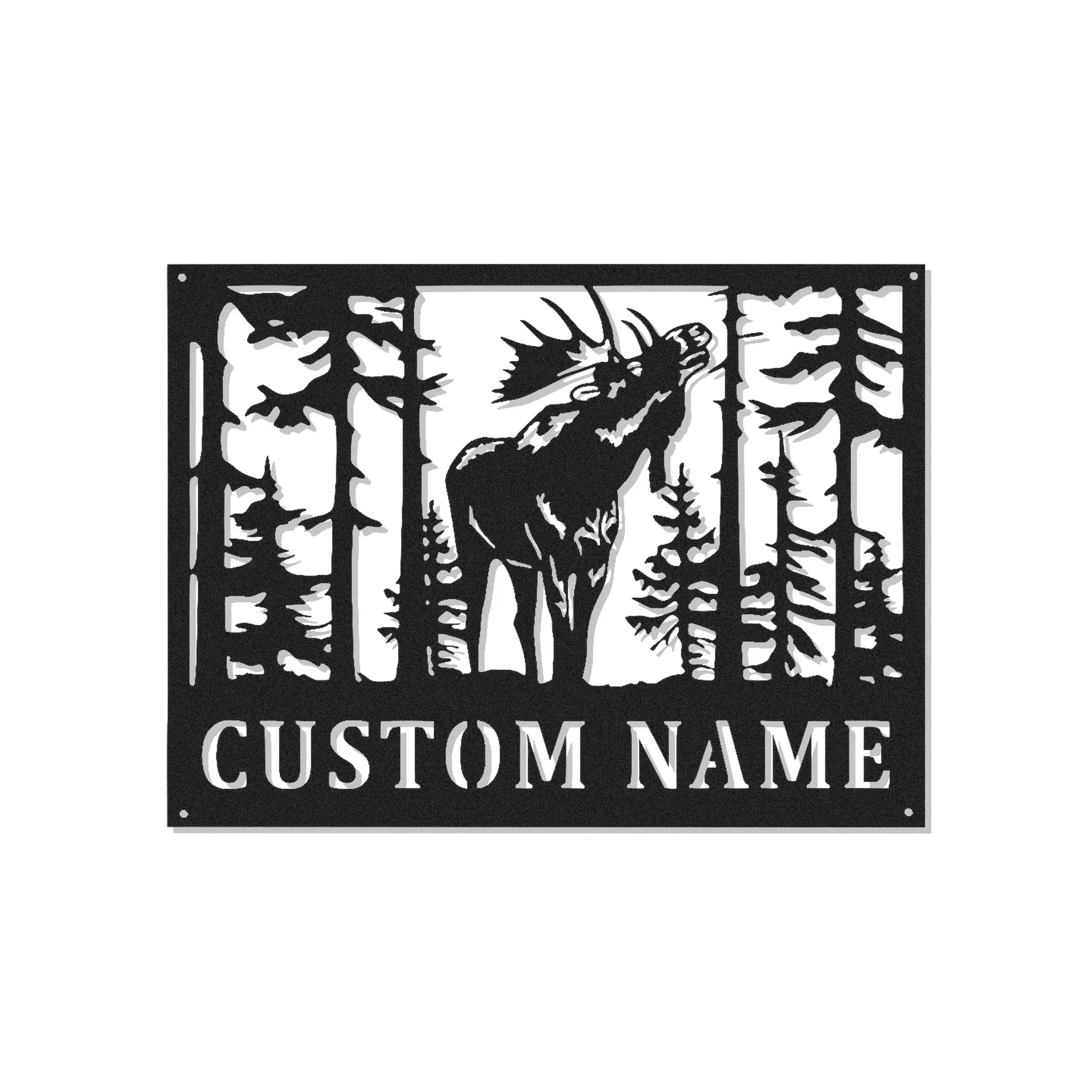 Compra Arte de Pared de Metal Cortado con Láser Personalizado y Señales Comerciales